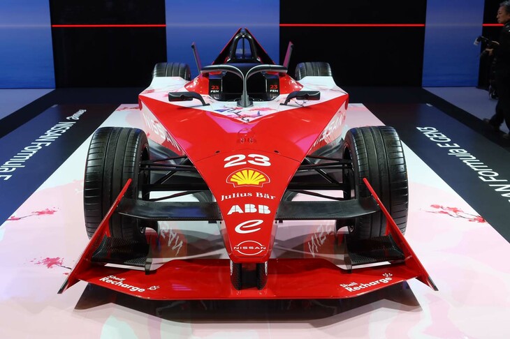 日産フォーミュラE Gen3マシン