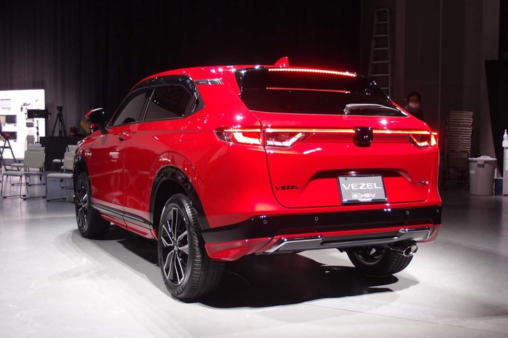 ホンダ・ヴェゼルの純正アクセサリー装着車