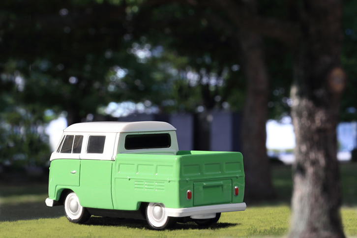 フォルクスワーゲンは2017年の「ぺブルビーチ・コンクール・デレガンス」で、“ワーゲンバス”を彷彿（ほうふつ）させるコンセプトカー「I.D. BUZZ」をベースとしたマイクロバスを、2022年に発売すると発表した。もしそのクルマが成功したら、「タイプIIピックアップ」も“復活”するかもしれない……。（写真＝荒川正幸）