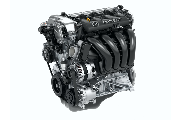 北米仕様に搭載される自然吸気の2リッター直4エンジン。155hp/6000rpmという最高出力と、20.5kgm/4600rpmの最大トルクを発生する。