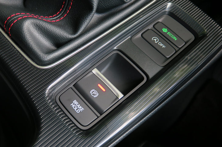 ホンダ・シビックEX（センターコンソール）