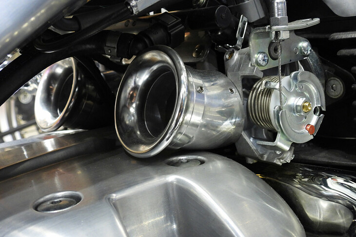 CUSTOM WORKS ZONの手になるカスタムバイク「VITA（ヴィタ）」。