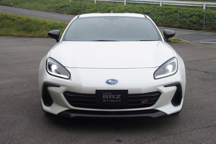 スバルBRZ STI Sport（フロントフェイス）