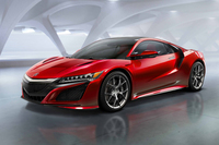 ホンダ、HVとなった新型「NSX」を発表【デトロイトショー2015】