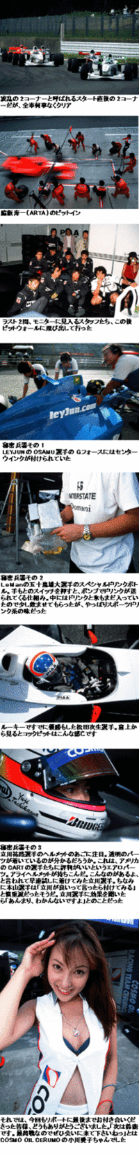 フォーミュラニッポン第9戦--トラ、トラ、トラの画像