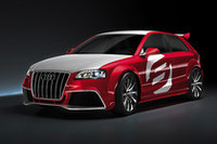 全身レーシィ「アウディA3 TDIクラブスポーツクワトロ」の画像