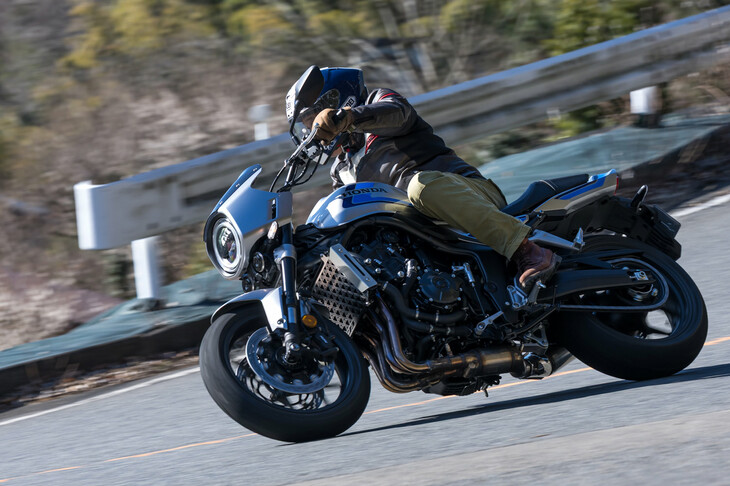 試乗ではリッターバイクとは思えない自在感にも感嘆。クラブマンロードレースにも出場しているゴトーは、「これをベースにレーサーをつくっても、面白いかも」と思ってしまった。