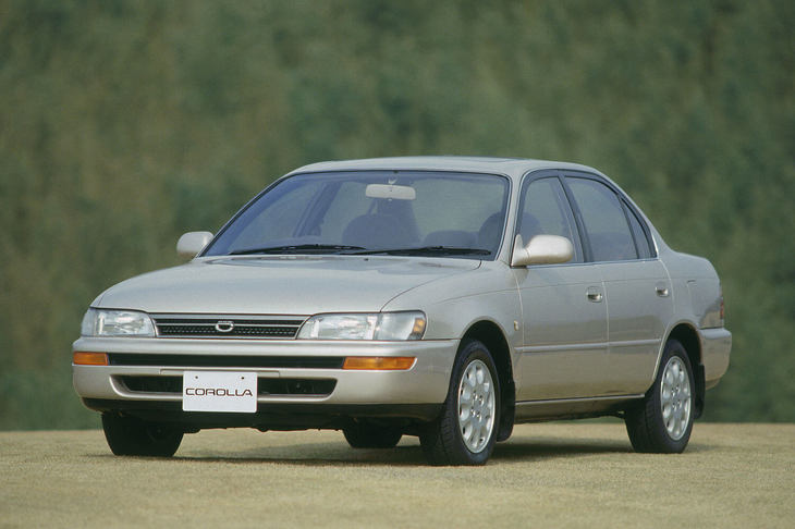 7代目「トヨタ・カローラ」。（写真＝トヨタ自動車）