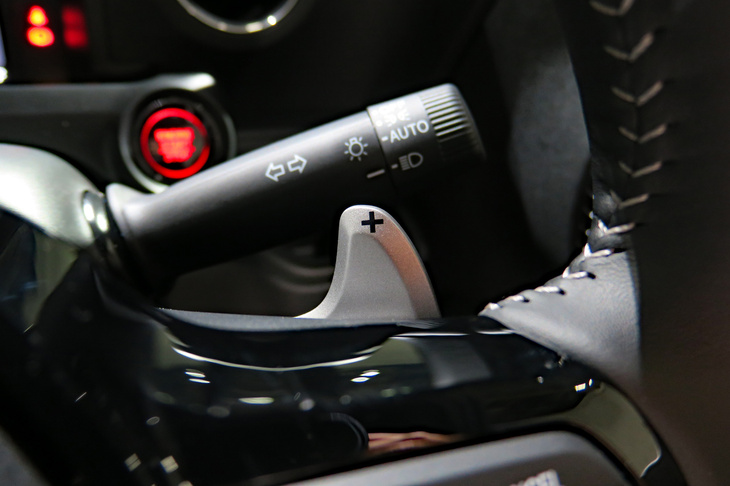 ホンダN-BOXカスタム コーディネートスタイル（シフトパドル）