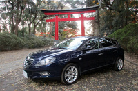 筆者が手に入れた“吉野家牛丼”、2009年式「ランチア・デルタ1.6マルチジェット」。