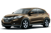 「ホンダ・ヴェゼル ハイブリッドX・Lパッケージ」（写真のボディーカラーは「ゴールドブラウン・メタリック」）
    