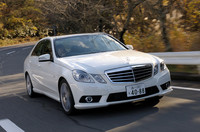 E250 CGI ブルーエフィシェンシーには、標準タイプとアバンギャルド仕様の2タイプが設定される。写真は後者。