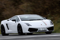 ワインディングロードを駆け上がる。0-100km/hの加速タイムは、3.9秒と公称される。