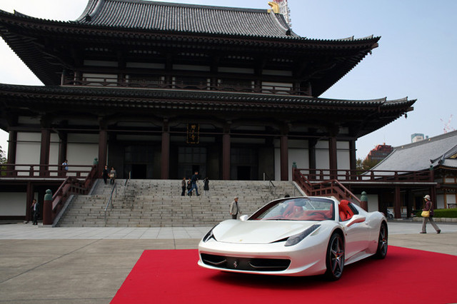 フェラーリ、「458スパイダー」を日本初公開 【ニュース】 - webCG
