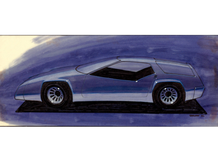 中村氏が武蔵野美術大学在学中に独学で描いたスケッチ。