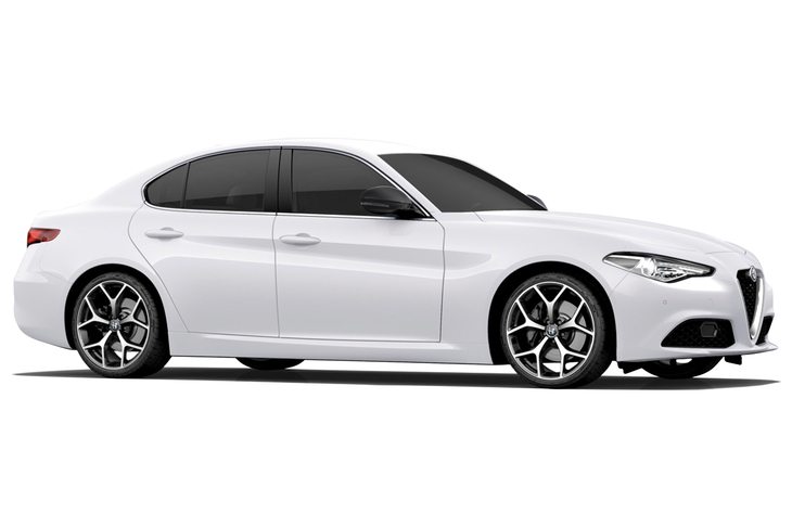 「アルファホワイト」のボディーカラーも同じく25台分用意される。