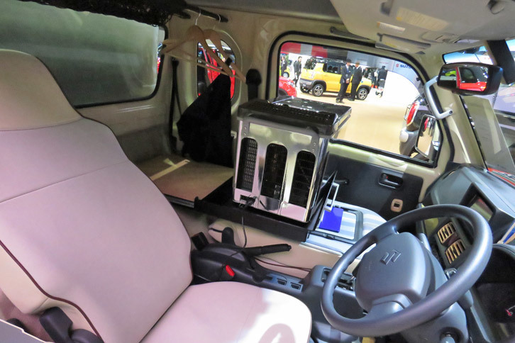 スズキ・キャリイ軽トラいちコンセプト（インテリア）