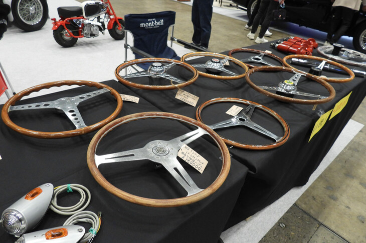 DELTA CLASSICSのブースの様子。