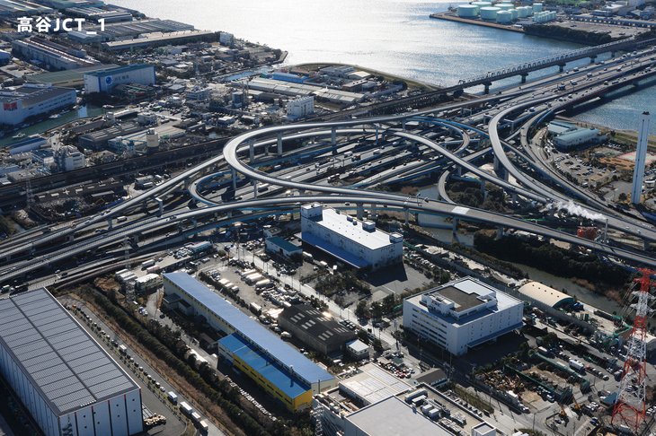 清水草一が選ぶ2018年の私的10大ニュース、1位は外環道の千葉県区間開通だ（写真は高谷ジャンクション）。