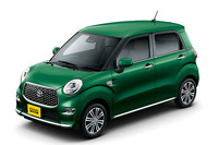 「ピクシス ジョイF G“SA III”」。ボディーカラーは「ダークエメラルドマイカ」。