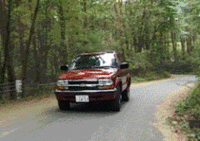 シボレーブレイザー1999年モデルに乗るの画像