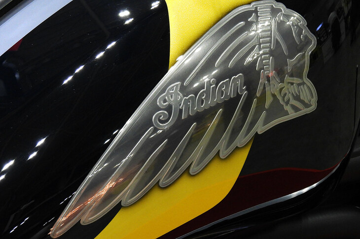 RSD（the Roland Sands Design）の手になる「インディアン・スカウト」。