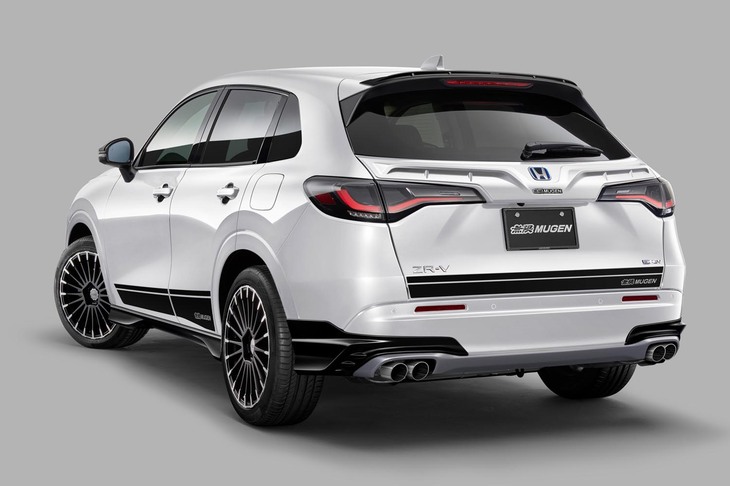 「ZR-V e：HEV SPORTS ACCESSORY CONCEPT」のリアビュー。