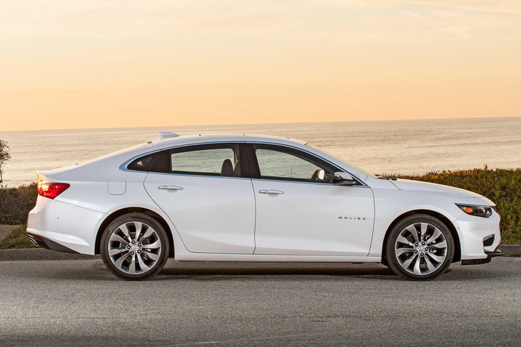 GMのラージサイズセダン「シボレー・マリブ」。