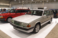 「最後のFRボルボ」として注目を集めている「940」。ボルボのクラシックカー部門であるクラシックガレージが出展したものだ。