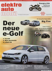 電気自動車に特化した『エレクトロ・アウトモービル』誌。技術専門誌ではなく、あくまでもコンシューマーガイドである。