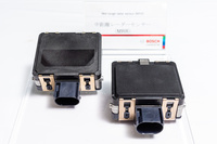 中距離レーダーセンサーについては、すでに実績のある四輪車用のユニットを採用。一台につき前方用、後方用の2基が搭載される。