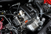 1.2リッター直4SOHCターボエンジンは「ゴルフ」と同じ105psと17.8kgmを発生。