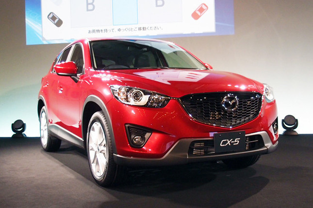 2012年のイヤーカーに輝いた「マツダCX-5」