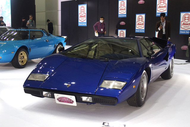 オートモビル カウンシル2024」の会場から（主催者展示 In Memory of