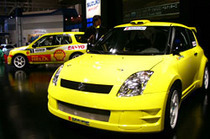 東京オートサロン2005】JWRCを戦うニューマシン「スズキ・スイフト
