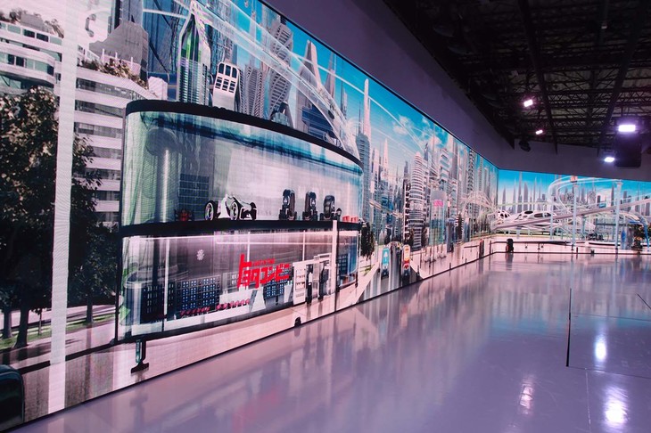 トヨタブースの様子