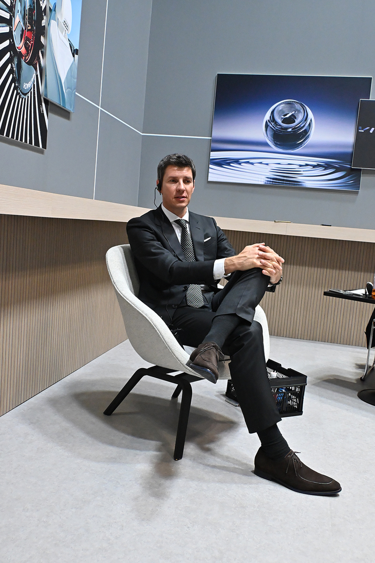 メルセデスAMGのCEOにしてメルセデス・ベンツのトップエンドモデルの開発を統べるミヒャエル・シーベ氏。