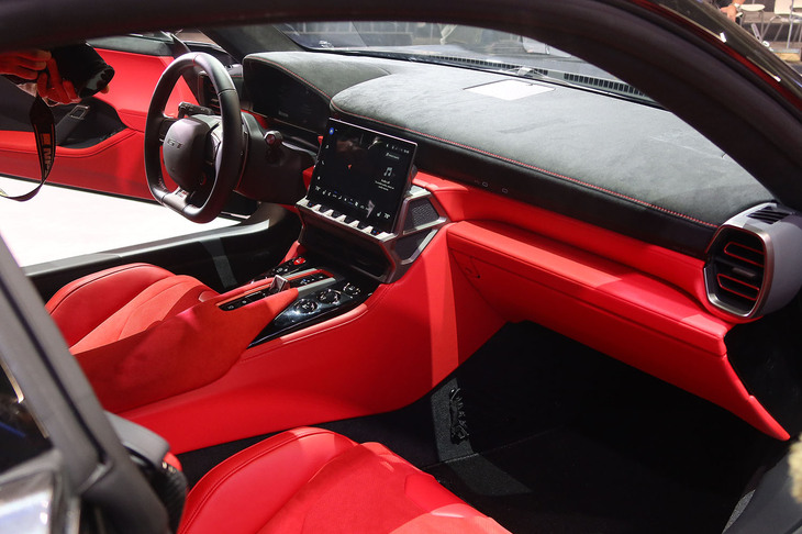 トヨタGR GT（インテリア）