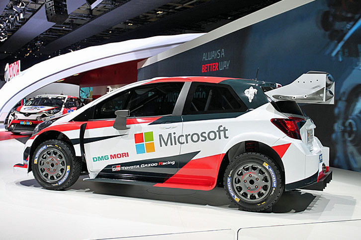 トヨタ・ヤリスWRCテストカー（エクステリア）