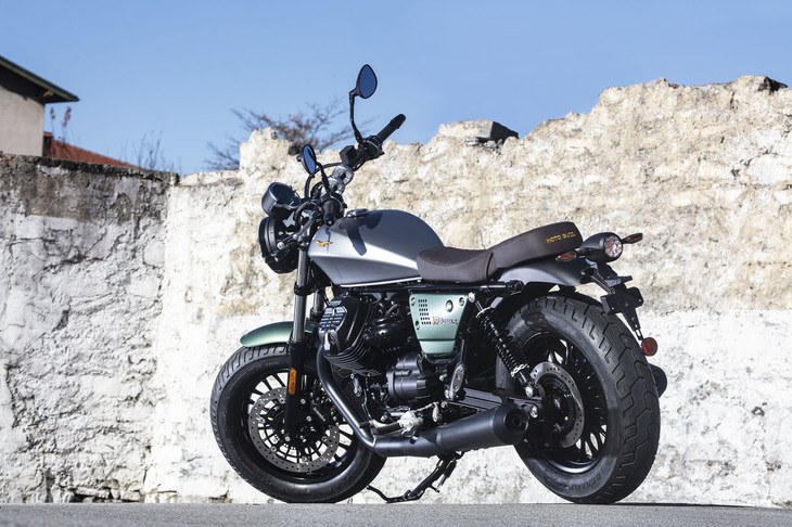 モト・グッツィV9ボバー100周年記念スペシャルエディション