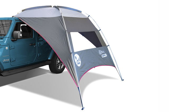 【超希少】『ジープビキニエディションコラボ』ogawaカーサイドタープタープ 超希少】『ジープビキニエディションコラボ』ogawaカーサイド