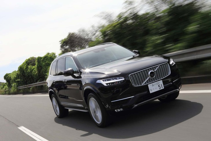 今回はボルボ車用のコンピューターチューン「ポールスターパフォーマンスソフトウエア」をテストした。webCGチームに割り当てられたクルマは「XC90 D5 AWDインスクリプション」（写真）と「V60クロスカントリーT5 AWDプロ」の2車種。