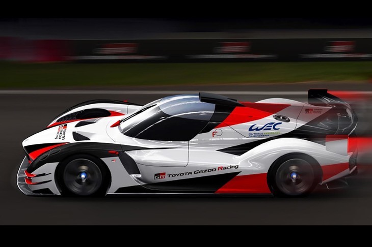 
	トヨタが、2020年秋以降に開催されるWEC（世界耐久選手権）2020-2021年シーズンに投入する予定のハイパーマシン。2019年6月14日にイメージが公開された。
	