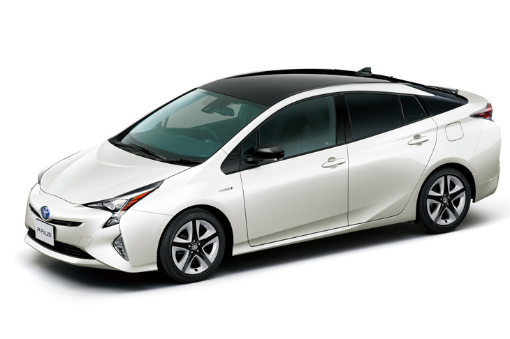 「トヨタ・プリウス」。写真は特別仕様車「S“Safety Plus・Two Tone”」。