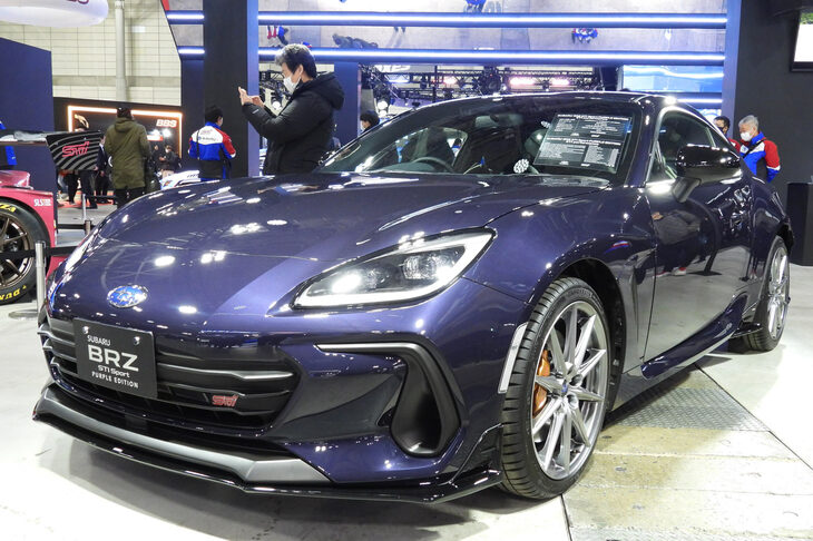 スバルBRZ STI SportパープルエディションSTIパフォーマンス