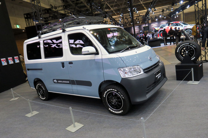 トヨタ・タウンエース（「ヨコハマ・ジオランダーX-AT」装着車）