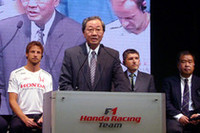 広報・モータースポーツ担当常務執行役員の大島裕志氏。「今季の成績は冴えないが、フジでは全力を尽くします」