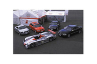 ナンバー付きアウディ車による、サーキットトライアルの画像