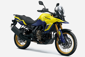 スズキが「Vストローム800DE」「GSX-8S」の日本導入を発表　幅広い要望に応える800ccの新型バイク