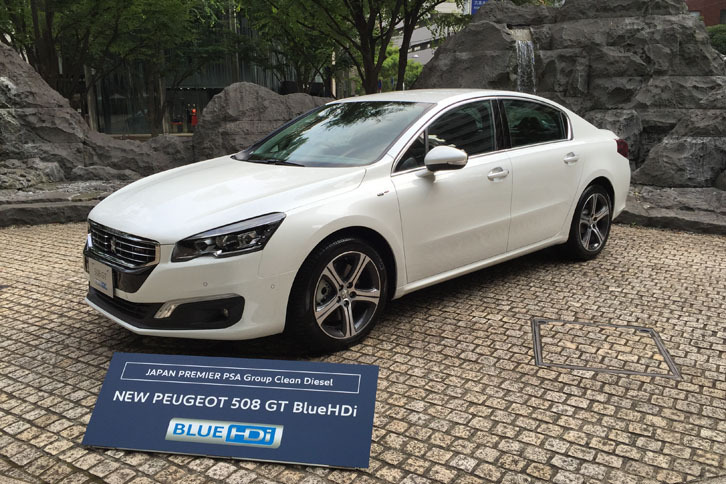 「プジョー508GT BlueHDi」